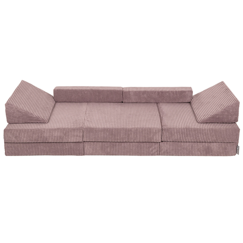 KiddyMoon Canapé Pliant pour Enfants, Canapé Convertible pour Chambre et Salle de Jeux, Matelas au Sol, Mini-Canapé, violet, Canapés