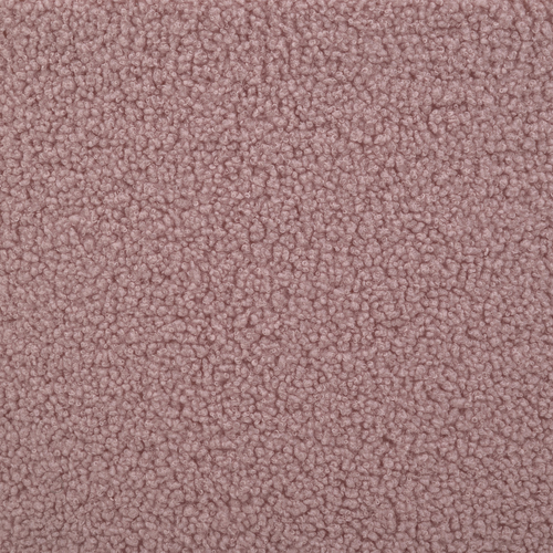 KiddyMoon Piscine à Balles Boules 7 cm pour un Remplissage plus Généreux Pour Bébés au Housse Teddy, Convient dès 8 Mois, rose, 90x30cm/SANS balles
