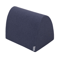 KiddyMoon aire de jeux en mousse colline/tunnel/rampe L/semi-rouleau L, bleu foncé, Multi-Taille