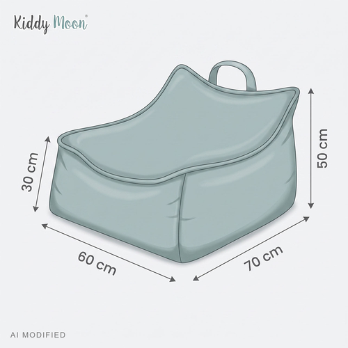 KiddyMoon KM-FTP-NEST, gris clair