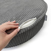 KiddyMoon Ensemble 3 Modules en Mousse pour Enfants pour Chambre D'enfant, fioletowy-beżowy-ciemnoszary