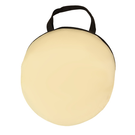 NK-200X piscine aire de jeux pliable avec balles, Beige Clair: Jaune/Vert/Bleu/Rouge/Orange, 100 Balles