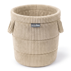 KiddyMoon KM-BIN Jouets poubelle, beige