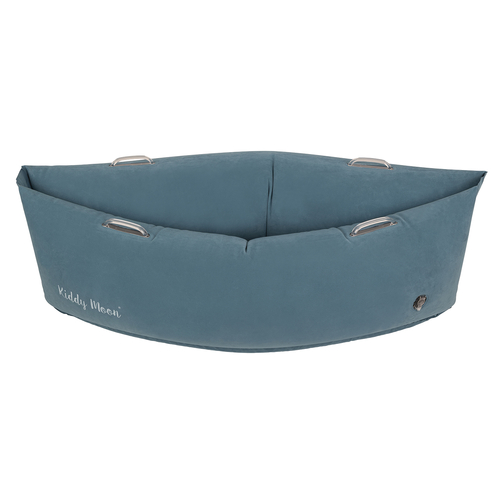 KiddyMoon Gonflable Fauteuil Sensoriel Enfant Avec Poignées Et Pompe, bleu, L