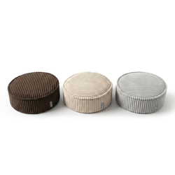 KiddyMoon Ensemble 3 Modules en Mousse pour Enfants pour Chambre D'enfant, gris clair-beige-brun, Sx3