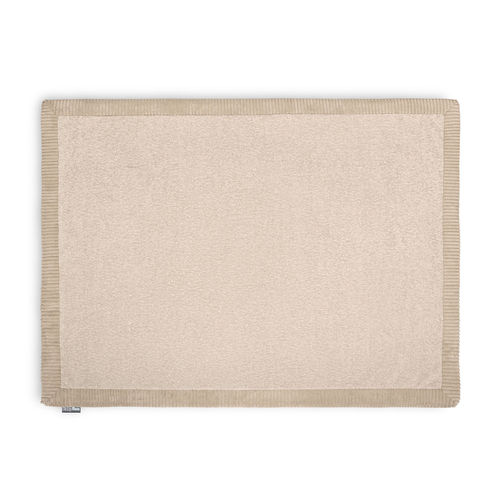 KiddyMoon Tapis de jeu doux pour enfant, antidérapant, rectangulaire, beige