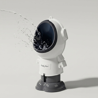 KiddyMoon Pot Bébé Urinoir pour Enfants, Hauteur Réglable Motif Astronaute, blanc, UNI