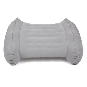 KiddyMoon Fauteuil Sensoriel Gonflable À Bascule Enfant Avec Poignées Et Pompe, gris, L