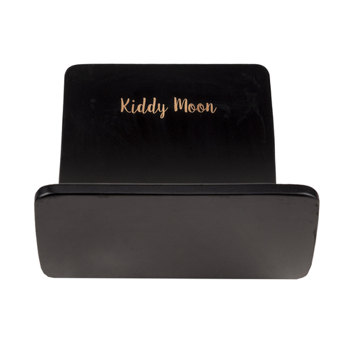 KiddyMoon Planche D'équilibre pour Enfants Planche à Balancer Montessori, Noir, 83x29,5x1,4 cm