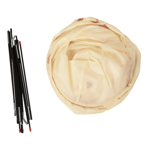 Tente de Jeu Pour Enfants Château Maison de Jeu En Forme De Pavillon De Jeu Avec Balles Pliable Tente Pop-Up Enfant Motifs D'Étoiles Et De Cœurs, beige clair: beige pastel/bleu pastel/saumon, 100 balles