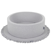 KiddyMoon Tapis de Jeu Pour Enfants Montessori Tapis en Mousse Bébé Épais et Doux Tapis Rampant Ramper Enfant Jouet Couverture Baby Tapis d'éveil, Fabriqué en UE, gris clair, XL