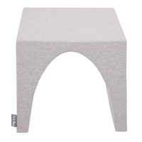 KiddyMoon Element Aire De Jeux en Mousse pour Enfants, gris clair, Multi-Taille