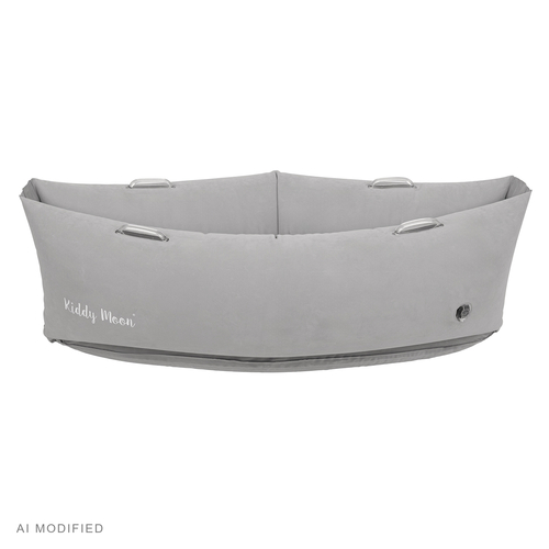 KiddyMoon Gonflable Fauteuil Sensoriel Enfant Avec Poignées Et Pompe, gris, M