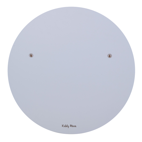 Déco murale KiddyMoon Relief 3D décoration en bois contreplaqué, terre : vert/gris, UNI