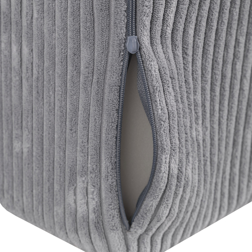 KiddyMoon Matelas Enfant Pliable en Mousse Matelas Pouf pour Tout-Petits, Chambre d'Enfant, gris foncé, Matelas