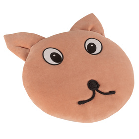 KM-DC-59 coussin pour enfants peluche animal oreiller KiddyMoon, rousse, UNI