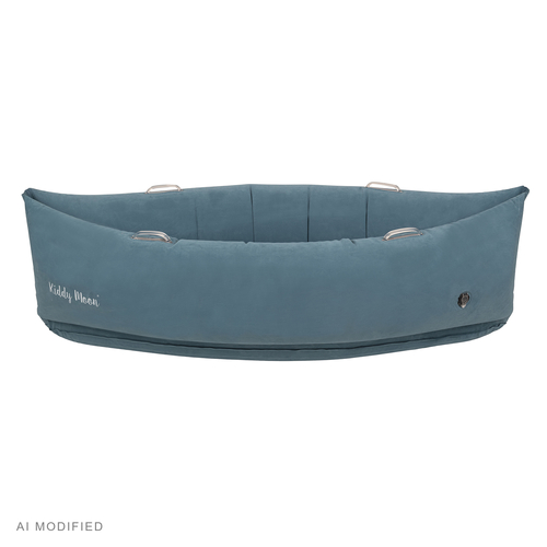 KiddyMoon Gonflable Fauteuil Sensoriel Enfant Avec Poignées Et Pompe, bleu, L