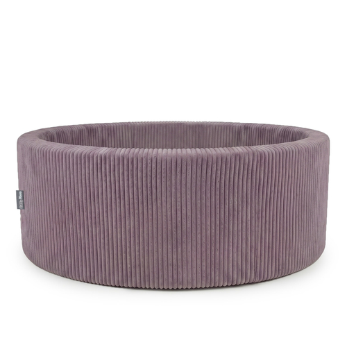 KiddyMoon Piscine Bébé 90 X 30 Cm Sans Balles, Piscine À Balles Pour Bébé Et Enfant, Piscine Enfant En Mousse Douce, Housse Côtelée Lavable, Violet: Sans balles, 90x30/SANSballes