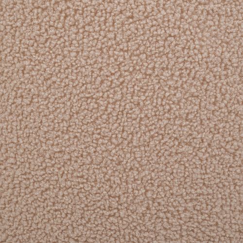 KiddyMoon Piscine à Balles Boules 7 cm pour un Remplissage plus Généreux Pour Bébés au Housse Teddy, Convient dès 8 Mois, beige, 90x30cm/SANS balles