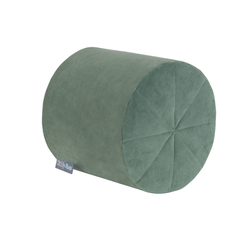 KiddyMoon Aire De Jeux En Mousse Modulable Pour Enfants Avec Housses Amovibles Résistantes Et Matériaux Doux Favorisant Imagination Et Créativité, vert forêt, Tonneau/Puf/Puf