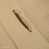 KiddyMoon Bascule gonflable PVC jouet sensoriel, beige, L