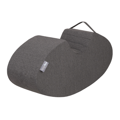 KiddyMoon Hopper Bascule-Sauteur pour les Enfants Bébé Balancelle Bean, gris foncé, 78x35x25cm