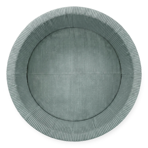 KiddyMoon Piscine Bébé 90 X 30 Cm Sans Balles, Piscine À Balles Pour Bébé Et Enfant, Piscine Enfant En Mousse Douce, Housse Côtelée Lavable, Vert: Sans balles, 90x30/SANSballes