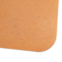 Tapis en Liège pour Yoga Surface Antidérapante Structure Naturelle Tapis d'exercice Durable et Polyvalent Perfect pour la Méditation ou les Exercices, Naturel, 49,4x40,4x91,5 cm