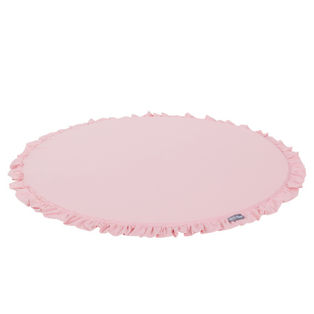 KiddyMoon Tapis de Jeu Pour Enfants Montessori Tapis en Mousse Bébé Épais et Doux Tapis Rampant Ramper Enfant Jouet Couverture Baby Tapis d'éveil, Fabriqué en UE, rose, XL