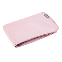 KiddyMoon Housse Amovible pour La Piscine pour Bébé fabriquée en UE, rose, 120x30cm