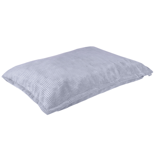 KiddyMoon Coussin Sensoriel Enfant Rempli De Balles Plastique Rééducation Ludique, gris foncé, 100x140/700 Balles