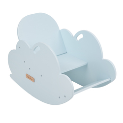 KiddyMoon Bascule pour Enfants Rocker Bébé Balancelle Montessori Nuage AR-002, , Nuage