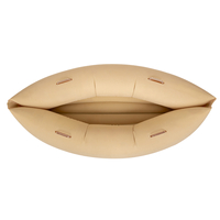 KiddyMoon Gonflable Fauteuil Sensoriel Enfant Avec Poignées Et Pompe, beige, L