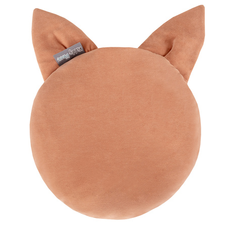 KM-DC-59 coussin pour enfants peluche animal oreiller KiddyMoon, rousse, UNI