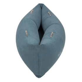 KiddyMoon Gonflable Fauteuil Sensoriel Enfant Avec Poignées Et Pompe, bleu, M