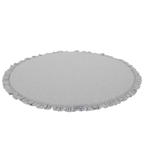 KiddyMoon Tapis de Jeu Pour Enfants Montessori Tapis en Mousse Bébé Épais et Doux Tapis Rampant Ramper Enfant Jouet Couverture Baby Tapis d'éveil, Fabriqué en UE, gris clair, XL