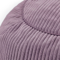 KiddyMoon Pouf pour Enfants 2-en-1 Rangement pour Jouets, 80x80x50cm, violet