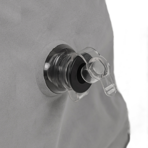 KiddyMoon Gonflable Fauteuil Sensoriel Enfant Avec Poignées Et Pompe, gris, XL