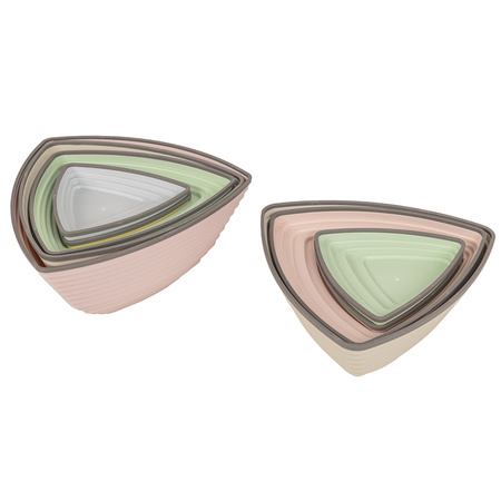 KiddyMoon Pierres de Rivière pour Enfants Pierres d'équilibre River Stones Jeu Sensoriel Motricité l'équilibre Coordination Force Parcours d'obstacles, multicolore, 11 Pieces