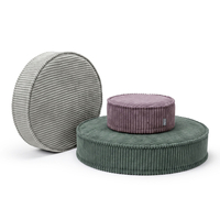 KiddyMoon Ensemble 3 Modules en Mousse pour Enfants pour Chambre D'enfant, fioletowy-jasnoszary-zielony