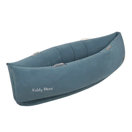 KiddyMoon Gonflable Fauteuil Sensoriel Enfant Avec Poignées Et Pompe, bleu, L