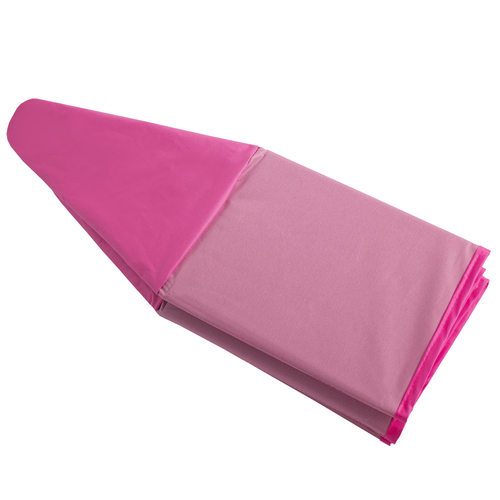 Bassin à balles pliable Polyester parc bébé aire de jeu, rose,