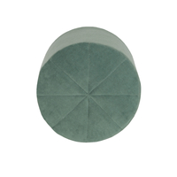 KiddyMoon Aire De Jeux En Mousse Modulable Pour Enfants Avec Housses Amovibles Résistantes Et Matériaux Doux Favorisant Imagination Et Créativité, vert forêt, Pouf