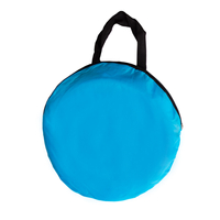 Tente Château Pour Enfants Tente de Jeu Avec Balles Colorées Jouet Cabane Pop-up Château Facile À Monter Maison de Jeu Pour Intérieur et Extérieur, bleu: babyblue-bleu-perle, 105x90cm/100 balles