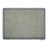 KiddyMoon Tapis de jeu doux pour enfant, antidérapant, rectangulaire, vert