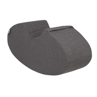 KiddyMoon Hopper Bascule-Sauteur pour les Enfants Bébé Balancelle Bean, gris foncé, M