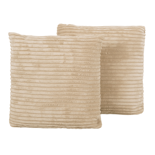 KiddyMoon Coussin Carré 30x30 Cm Lot De 2 En Polyester Avec Garnissage En Mousse Design Élégant Pour Canapé Fauteuil Ou Lit Facile À Entretenir Doux Et Durable, , 2 Oreillers