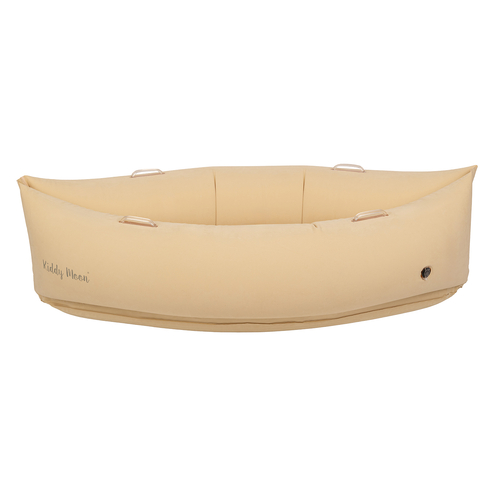 KiddyMoon Gonflable Fauteuil Sensoriel Enfant Avec Poignées Et Pompe, beige, L