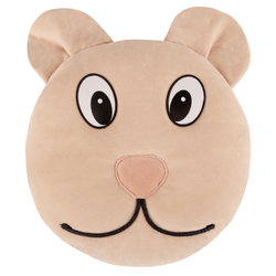 KM-DC-59 coussin pour enfants peluche animal oreiller KiddyMoon, beige, UNI