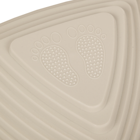 KiddyMoon Pierres de Rivière pour Enfants Pierres d'équilibre River Stones Jeu Sensoriel Motricité l'équilibre Coordination Force Parcours d'obstacles, multicolore, 6 Pieces